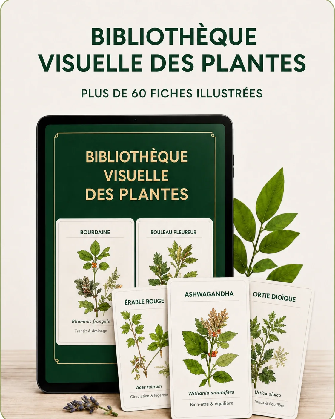 Bibliothèque visuelle des plantes