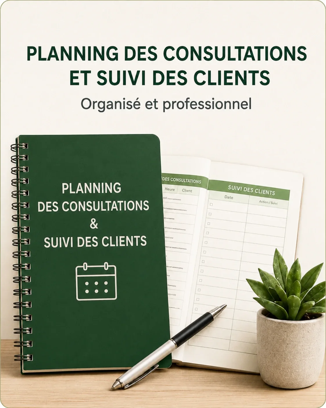 Planning des consultations et suivi des clients